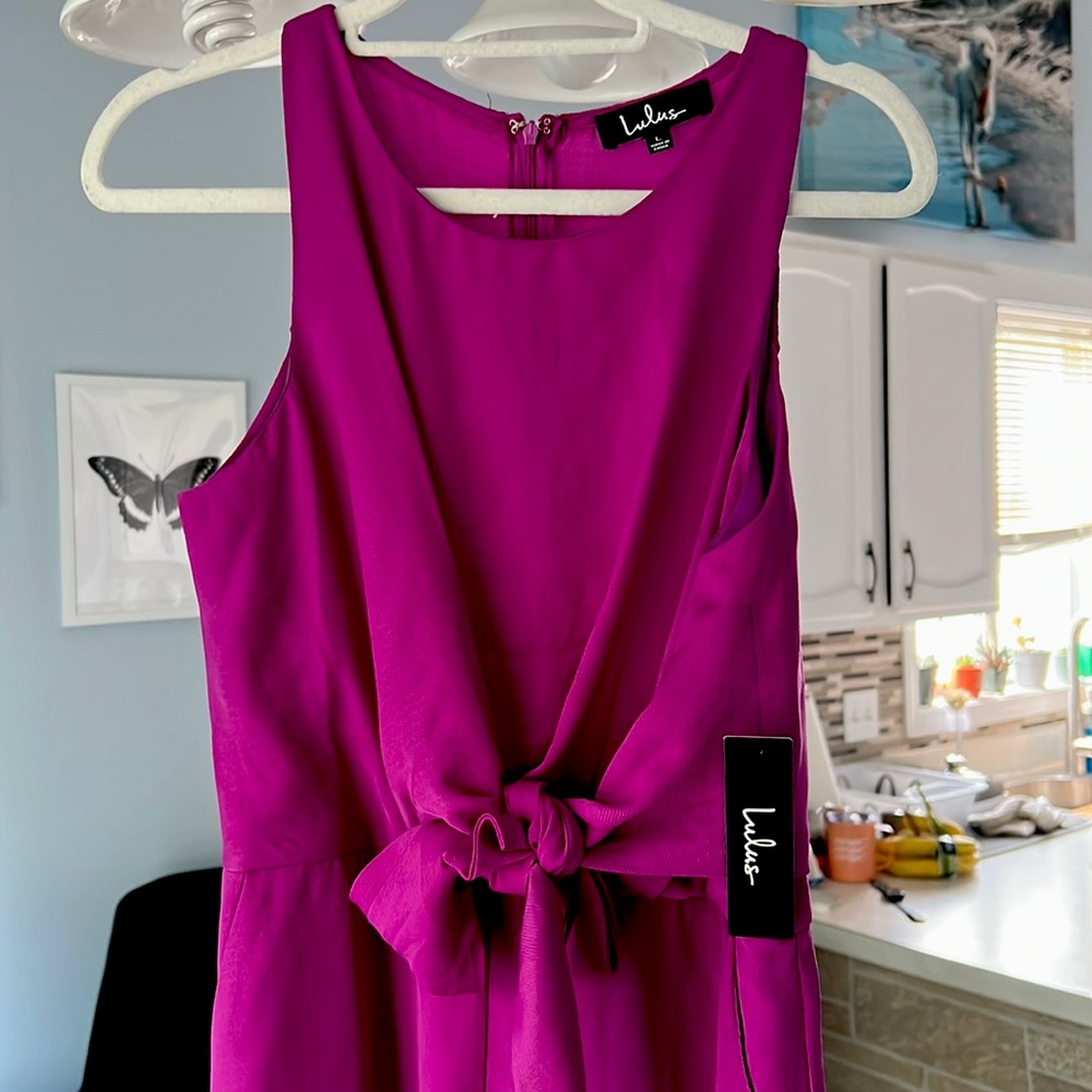 LULUS magenta romper